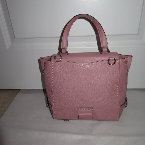 Coach Faye Leather Small Backpack Dusty Rose Leather - Picture 8 of 16
